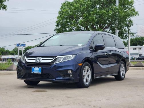 Obsidian Blue Pearl 2018 Honda Odyssey EX