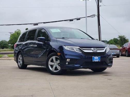Obsidian Blue Pearl 2018 Honda Odyssey EX