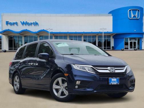 Obsidian Blue Pearl 2018 Honda Odyssey EX