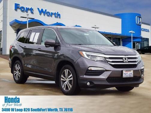 Gray 2017 Honda Pilot EX-L