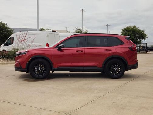 Radiant Red 2026 Honda CR-V Hybrid Sport-L FWD