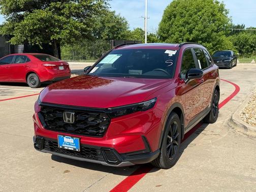 Radiant Red 2026 Honda CR-V Hybrid Sport-L FWD