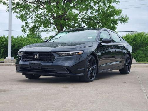 Crystal Black Pearl 2024 Honda Accord Hybrid Sport-L