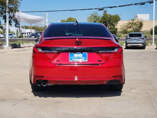 Supersonic Red 2025 Toyota Camry XSE