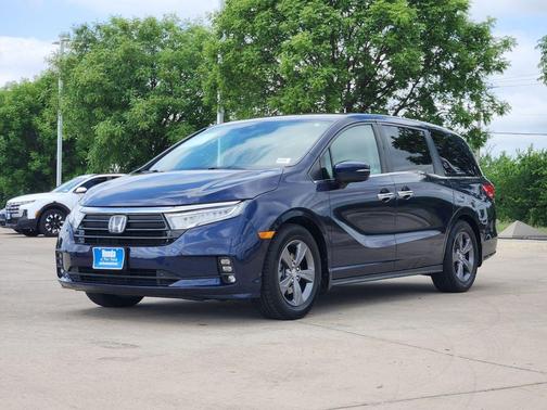 Obsidian Blue Pearl 2022 Honda Odyssey EX