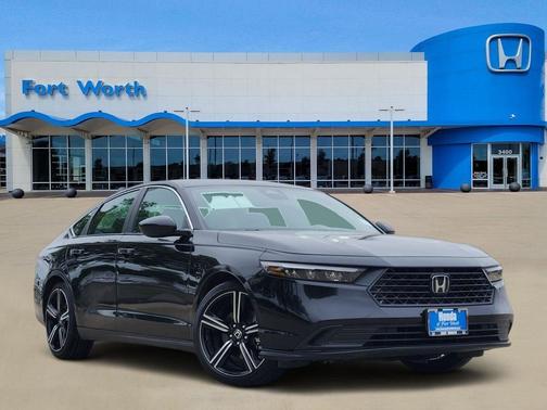 Crystal Black Pearl 2023 Honda Accord Hybrid Sport