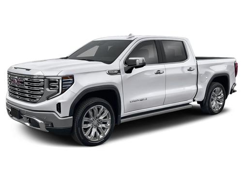 White Frost Tricoat 2025 GMC Sierra 1500 Denali