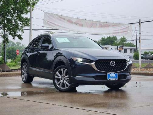 Deep Crystal Blue Mica 2022 Mazda CX-30 2.5 S Preferred Package