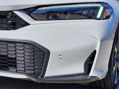 Platinum White Pearl 2026 Honda Civic Hybrid Sport Touring