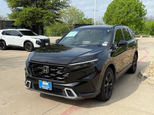 Crystal Black Pearl 2025 Honda CR-V Hybrid Sport Touring AWD