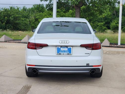 Ibis White 2018 Audi A4 2.0T Premium Plus