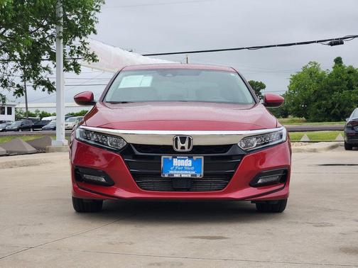 Radiant Red 2018 Honda Accord EX
