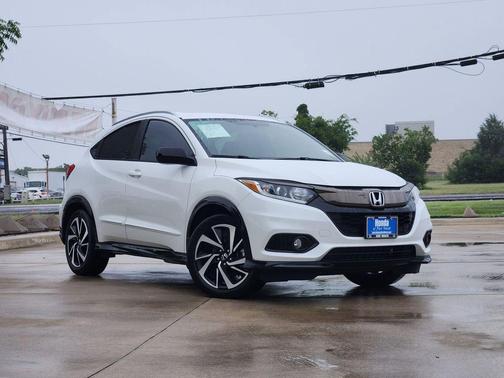 Platinum White Pearl 2020 Honda HR-V 2WD Sport