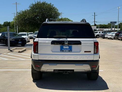 Platinum White Pearl 2026 Honda Passport AWD TrailSport