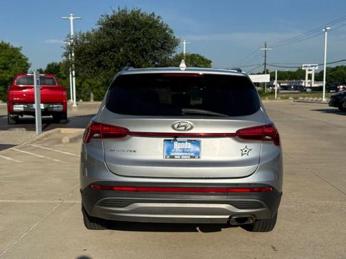 Shimmering Silver 2021 Hyundai SANTA FE SE