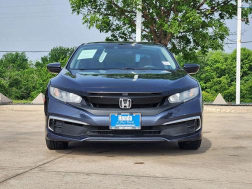 Cosmic Blue Metallic 2021 Honda Civic LX