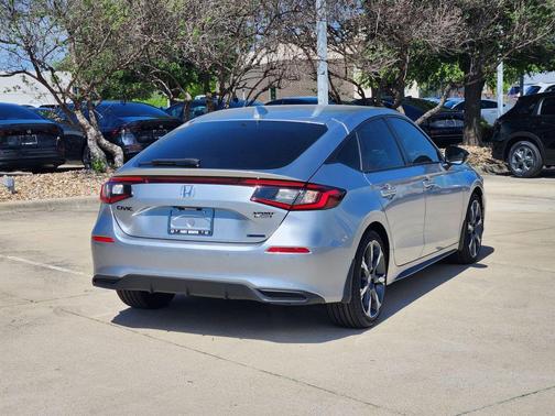 Solar Silver 2026 Honda Civic Hybrid Sport Touring