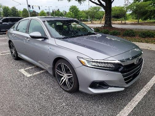 Silver Metallic 2021 Honda Accord Hybrid Touring