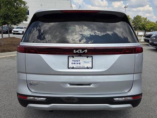 Silky Silver 2023 Kia Carnival LX Seat Package