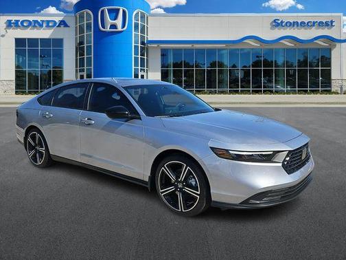 Silver 2026 Honda Accord Hybrid Sport