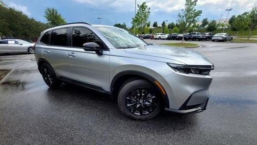 Silver 2026 Honda CR-V Hybrid Sport-L