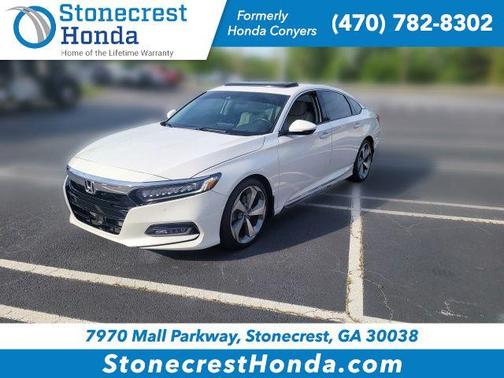 White 2020 Honda Accord Touring 2.0T
