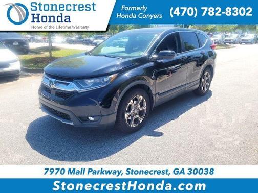 Crystal Black 2018 Honda CR-V EX