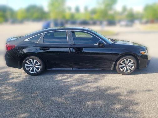 Crystal Black Pearl 2025 Honda Civic LX