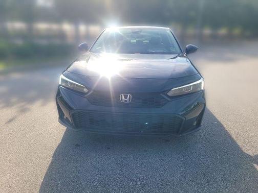 Crystal Black Pearl 2025 Honda Civic LX