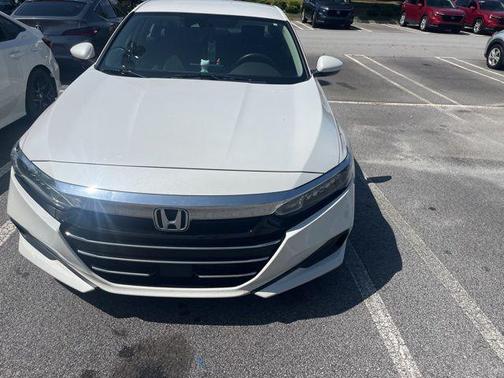 Platinum White Pearl 2021 Honda Accord LX 1.5T
