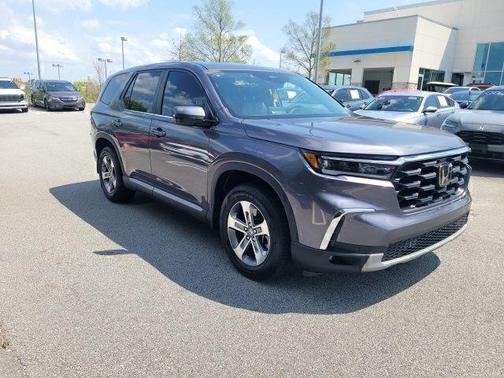 Modern Steel Metallic 2025 Honda Pilot EX-L