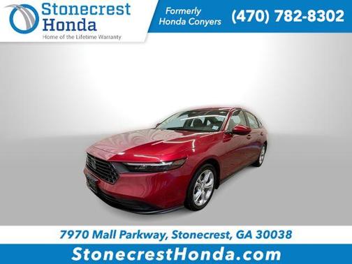 Radiant Red 2024 Honda Accord LX
