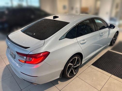 Platinum White 2022 Honda Accord Sport 1.5T