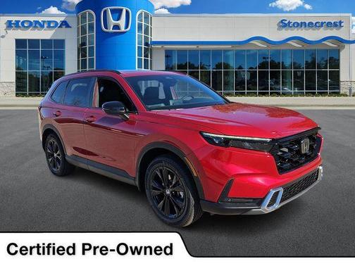 Radiant Red 2026 Honda CR-V Hybrid Sport Touring