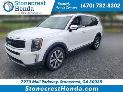 Glacial White Pearl 2022 Kia Telluride S