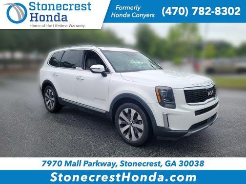 Glacial White Pearl 2022 Kia Telluride S
