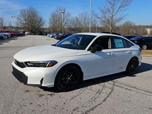 Platinum White Pearl 2026 Honda Civic Sport