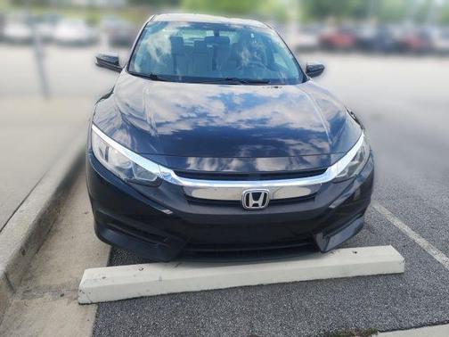 Black 2016 Honda Civic EX