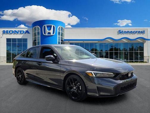 Meteorite Gray Metallic 2026 Honda Civic Sport