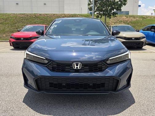 Blue 2026 Honda Civic Sport
