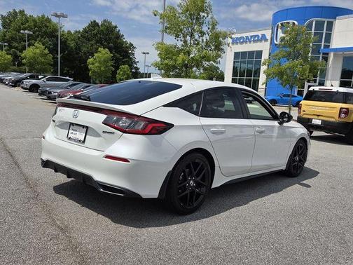 Platinum White Pearl 2026 Honda Civic Sport