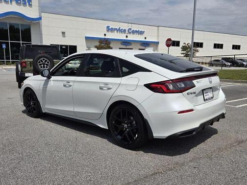 Platinum White Pearl 2026 Honda Civic Sport