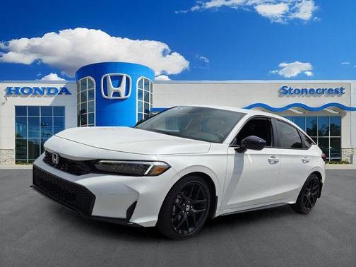 Platinum White Pearl 2026 Honda Civic Sport