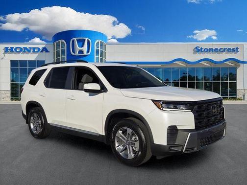 White Diamond Pearl 2026 Honda Pilot EX-L