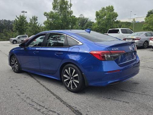 Blue 2023 Honda Civic EX