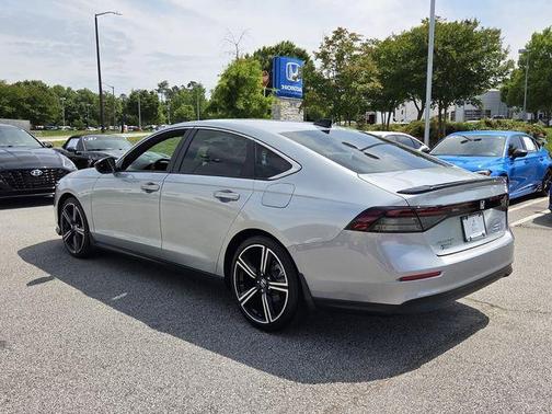 Silver 2025 Honda Accord Hybrid Sport