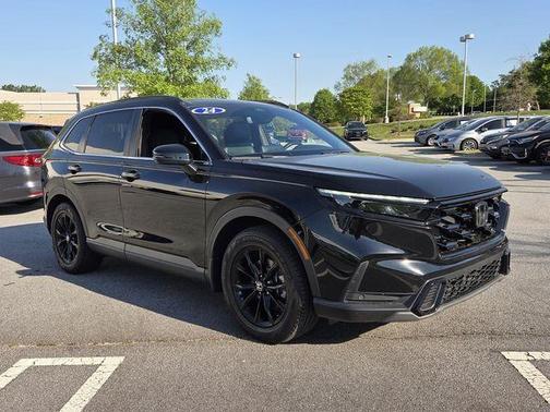 Crystal Black Pearl 2024 Honda CR-V Hybrid Sport-L