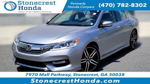 Silver Metallic 2017 Honda Accord Sport