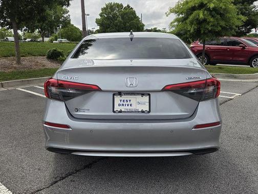 Silver Metallic 2024 Honda Civic Touring