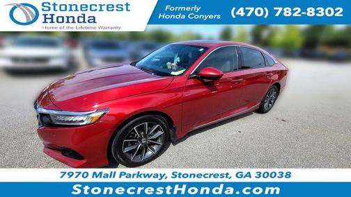 Radiant Red 2021 Honda Accord EX-L